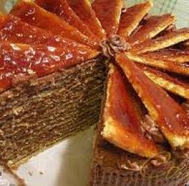 Hungarian Dobos Torte